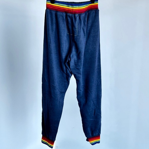 Aviator Nation Striped Embroidered Accent Sweatpants - Picture 3 of 3